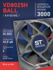 Вентилятор  VD8025H Ball (качения) 12V - st-e.info - Екатеринбург