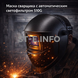 Маска сварщика хамелеон 510G защитная - st-e.info - Екатеринбург