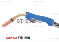 Горелка для полуавтоматической сварки TBi 260-blue-ESG, длина 4 метра - st-e.info - Екатеринбург