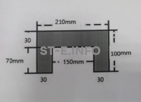Гофрозащита усиленная 7000x210x30 для станков  - st-e.info - Екатеринбург