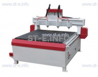 Фрезерно-гравировальный станок с ЧПУ по дереву с 4 шпинделями ST-F1313 - st-e.info - Екатеринбург