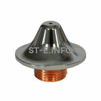 Сопло одинарное хромированное 1,2 мм арт. 1572362-1,2 - st-e.info - Екатеринбург