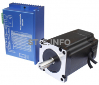 Шаговые двигатели с контроллером управления NEMA 34 - 86HSE8N-BC38 - st-e.info - Екатеринбург