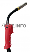 Сварочная горелка для полуавтомата QTB-500 разъем PNA (штырь), 4 метра - st-e.info - Екатеринбург