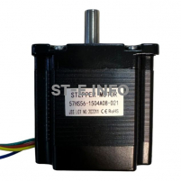 Двухфазный шаговый двигатель 57HS56-1504А08-D21 вал 8,00 мм - st-e.info - Екатеринбург