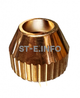 Колпачок тип 2 для плазмотрона XF-300 (медный) - st-e.info - Екатеринбург