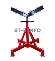 Роликовая опора для труб ST-V1 - st-e.info - Екатеринбург