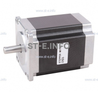 Двухфазный шаговый двигатель 57HS76-4004А635-D21 вал 6,35 мм - st-e.info - Екатеринбург