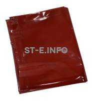 Шторка защитная 2x1.74m красная - st-e.info - Екатеринбург