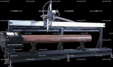 Комплекс координатной резки трубы ST-CUT-P250 - st-e.info - Екатеринбург