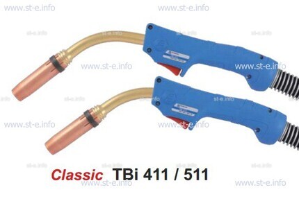 Горелка для полуавтоматической сварки TBi 511-blue-ESW,длина 5 метров - st-e.info - Екатеринбург
