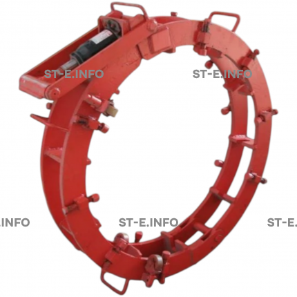 Центратор наружный с гидродомкратом ЦНГ-141 для труб диаметром 1420мм с домкратом 12 тонн - st-e.info - Екатеринбург